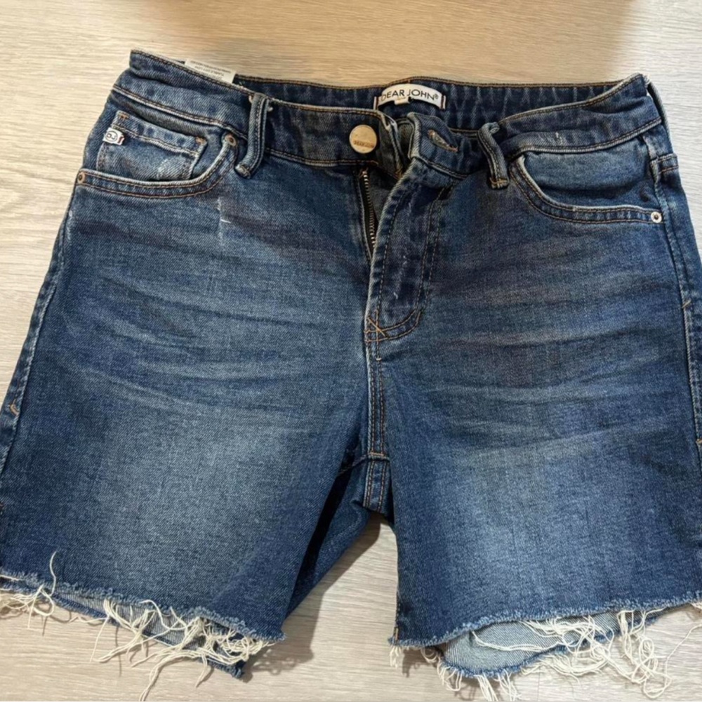 Dear John Blue Denim Shorts